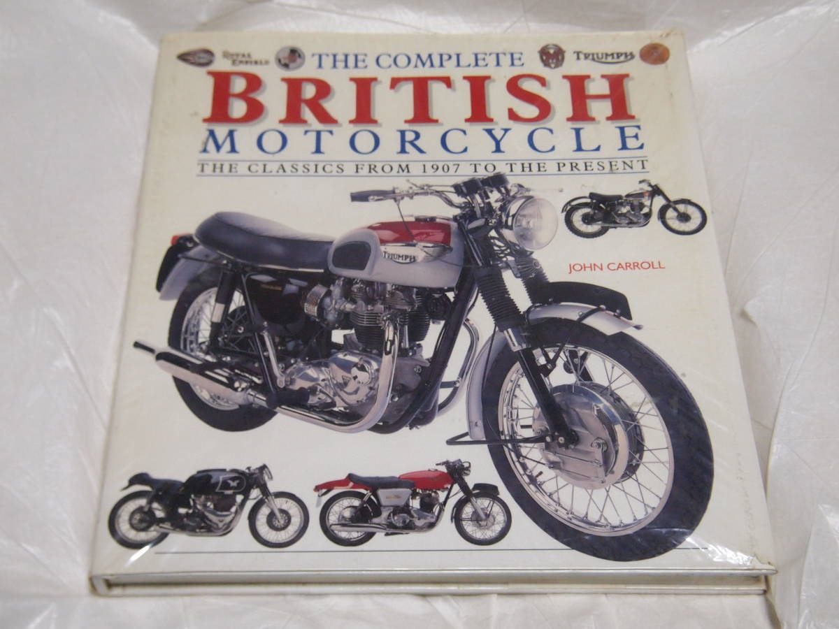 BRITISH MOTORCYCLE　ブリティッシュ　モーターサイクル　クラシックバイク/ノートン/トライアンフ/BSA　洋書_画像1