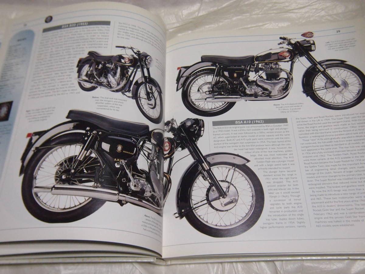 BRITISH MOTORCYCLE　ブリティッシュ　モーターサイクル　クラシックバイク/ノートン/トライアンフ/BSA　洋書_画像4