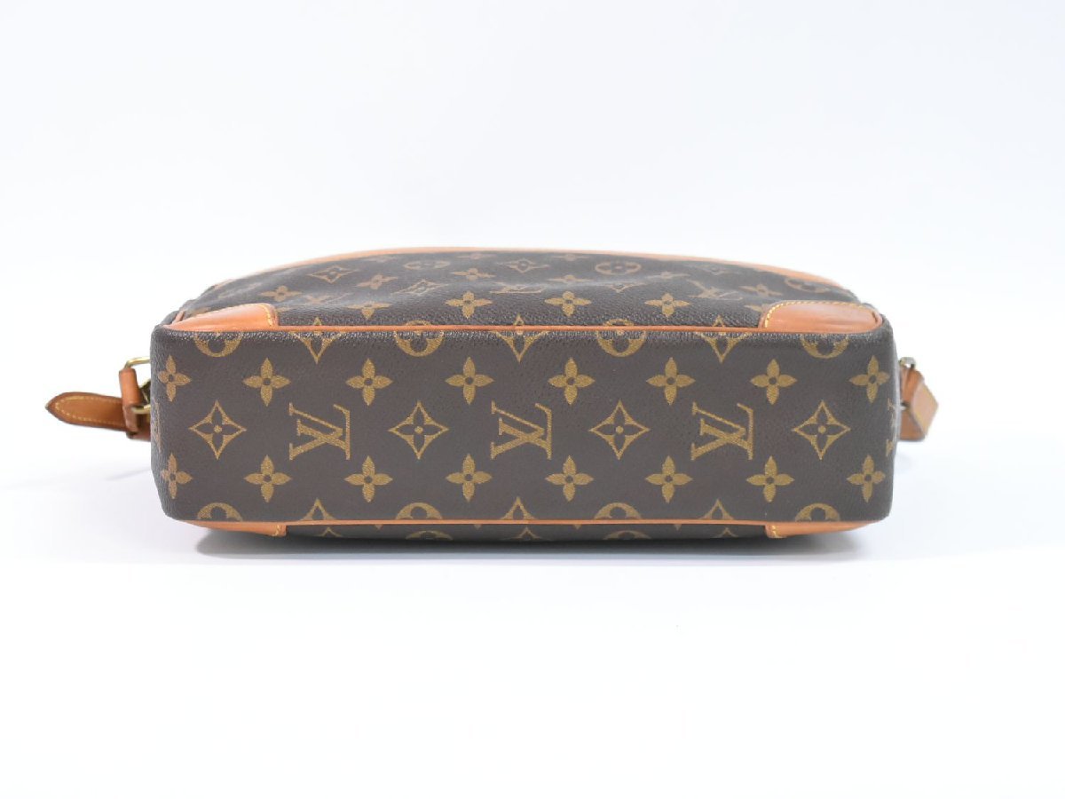 本物 ルイヴィトン LOUIS VUITTON LV トロカデロ 30 モノグラム ショルダーバッグ ポシェット ブラウン M51272_画像3