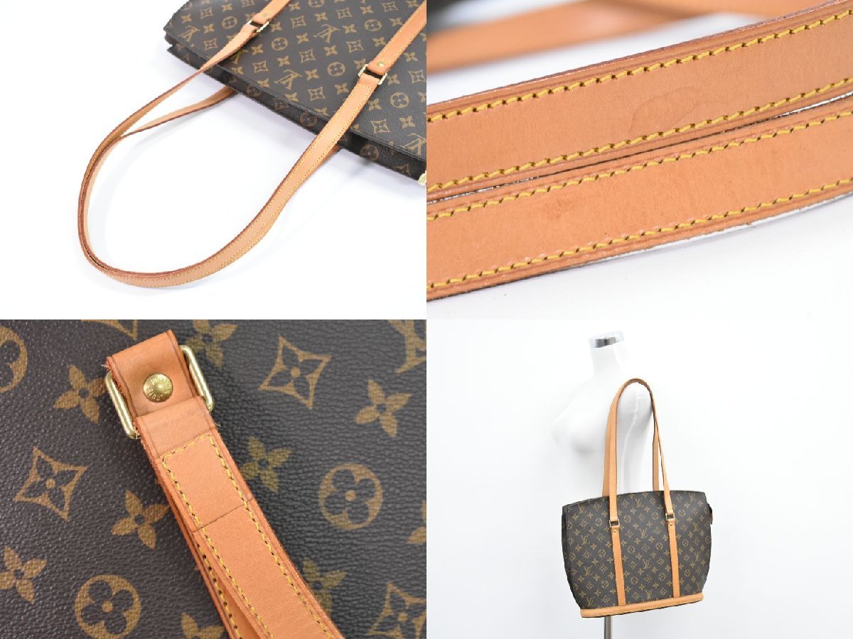 本物 ルイヴィトン LOUIS VUITTON LV バビロン モノグラム ショルダーバッグ トートバッグ ブラウン M51102_画像5