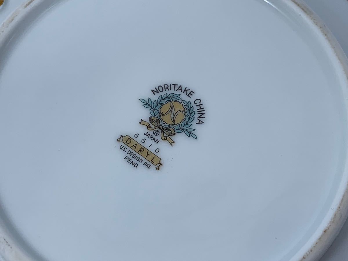 ノリタケ　DARYL ダリル 5510　薔薇 スープ皿 食器 ブランド食器 皿 _画像4