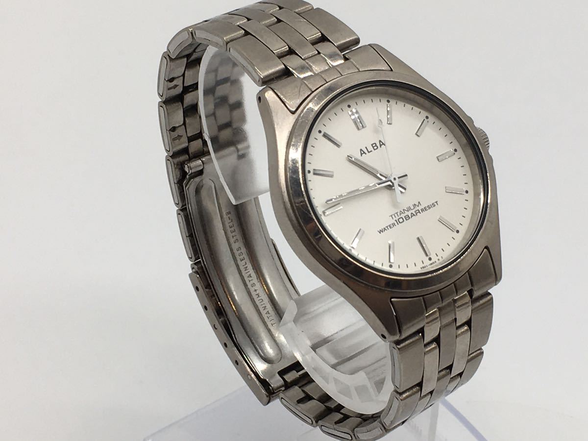 SEIKO セイコー ALBA アルバ V501-0BC0 チタン製 チタニウム 10 SEIKO セイコー ALBA アルバ V501-0BC0 チタン製 チタニウム 10