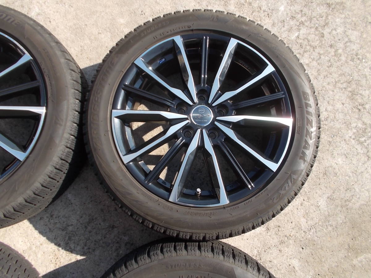 ●即決●215/50R17 BS ブリザック＆7J-17 ＋48 ENKEI エンケイ スマック 4本 レヴォーグ ステップワゴン アクセラ ノア VOXY エスクァイアの画像4