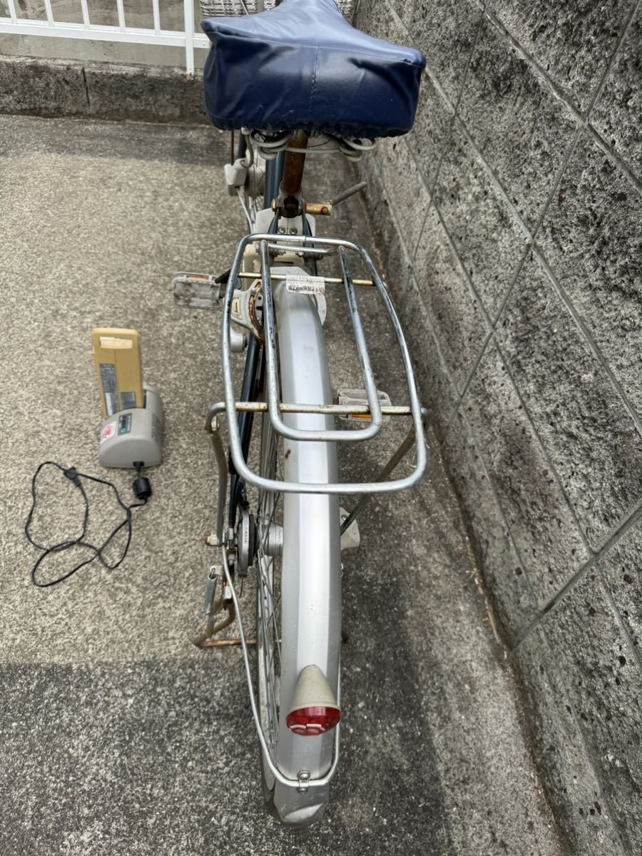 電動アシスト自転車 自転車 eneloop bike SANYO サンヨー　CY-EB31 NKY402B02 予備バッテリー　充電器付属_画像7