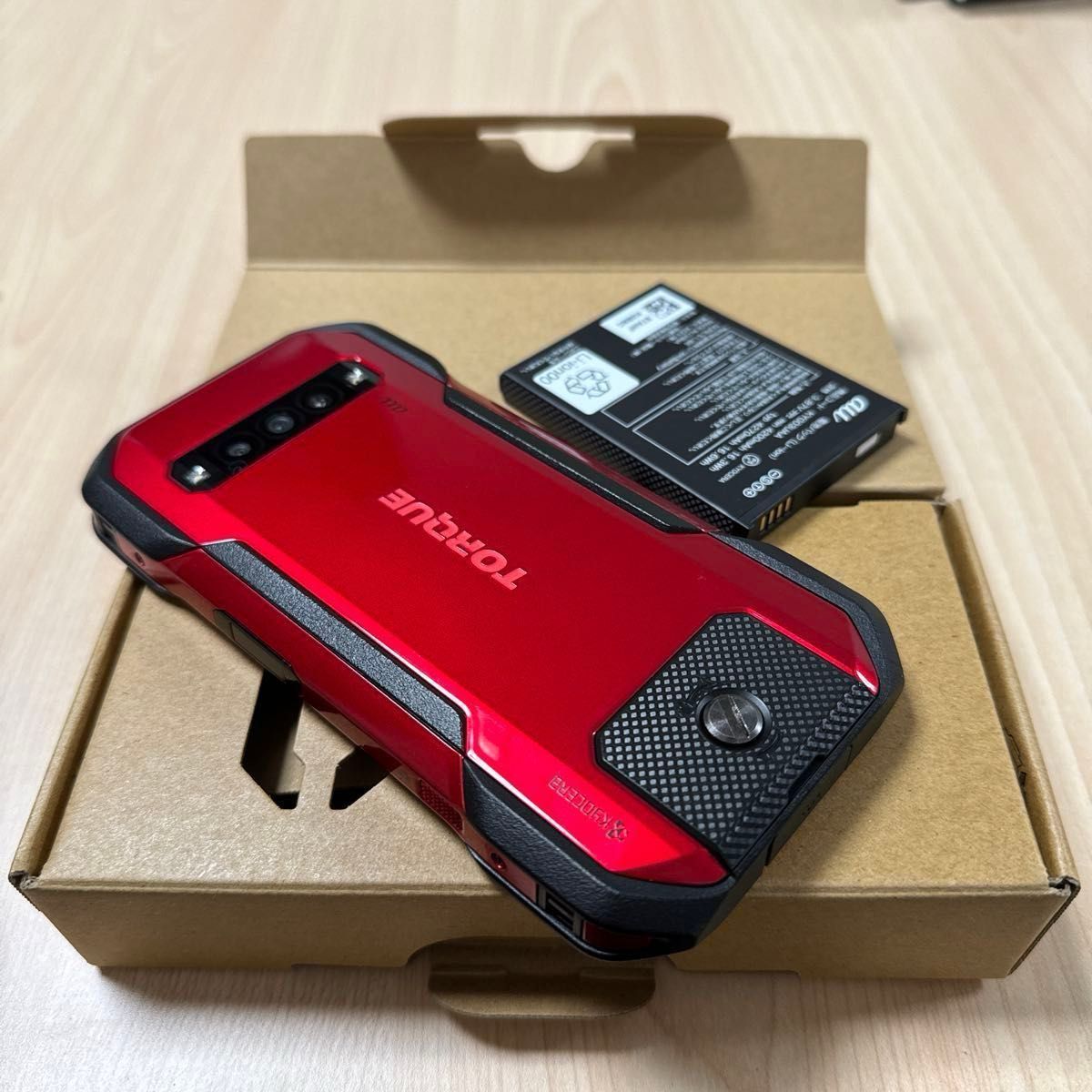 KYOCERA au 【SIMフリー】 TORQUE G06 レッド 6GB 128GB KYG03 KYOCERA au 【SIMフリー】 TORQUE G06 レッド 6GB 128GB KYG03