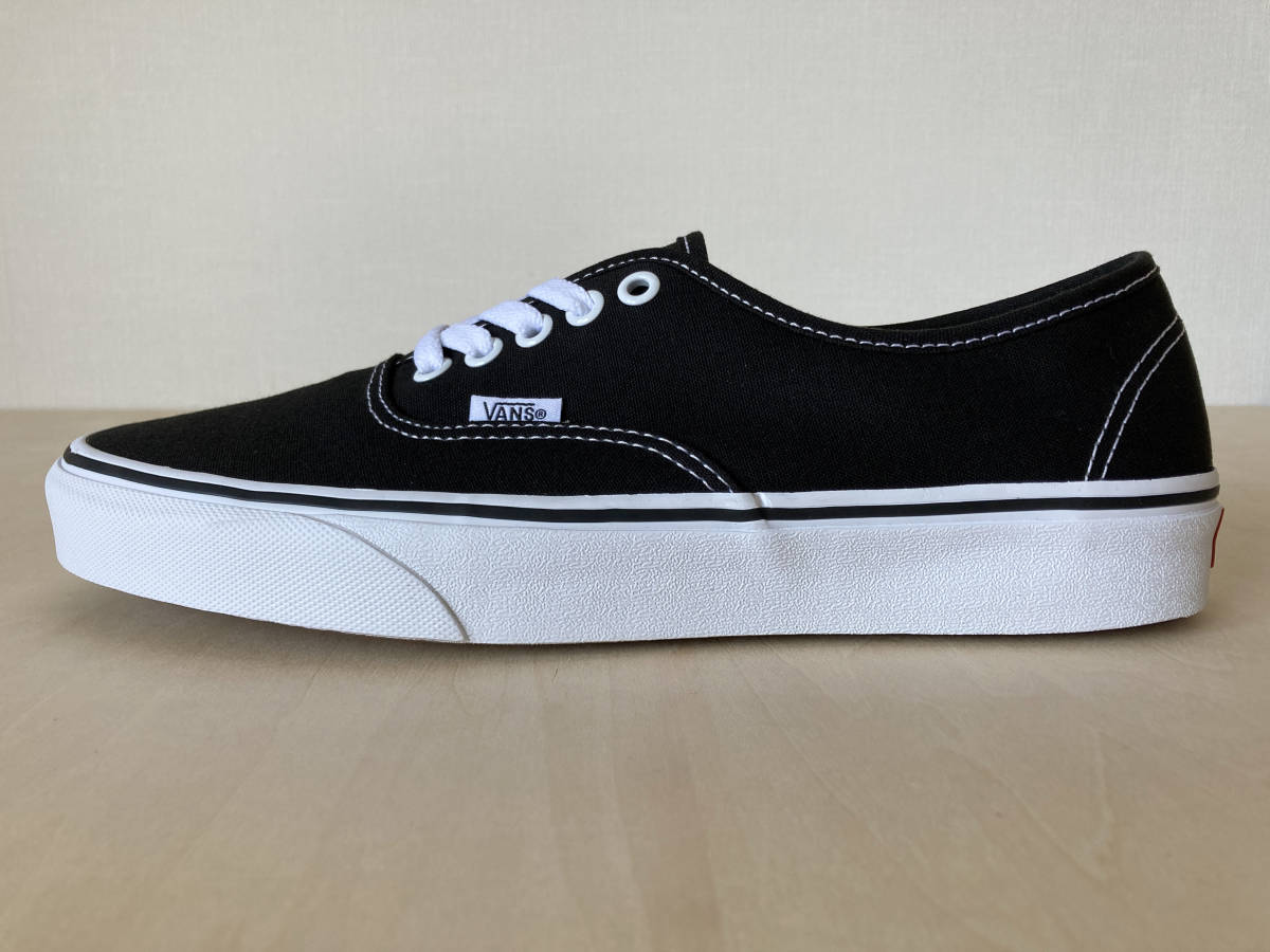 27.5cm バンズ オーセンティック VANS AUTHENTIC BLACK/WHITE US9.5/27.5cm VN000EE3BLK_画像3