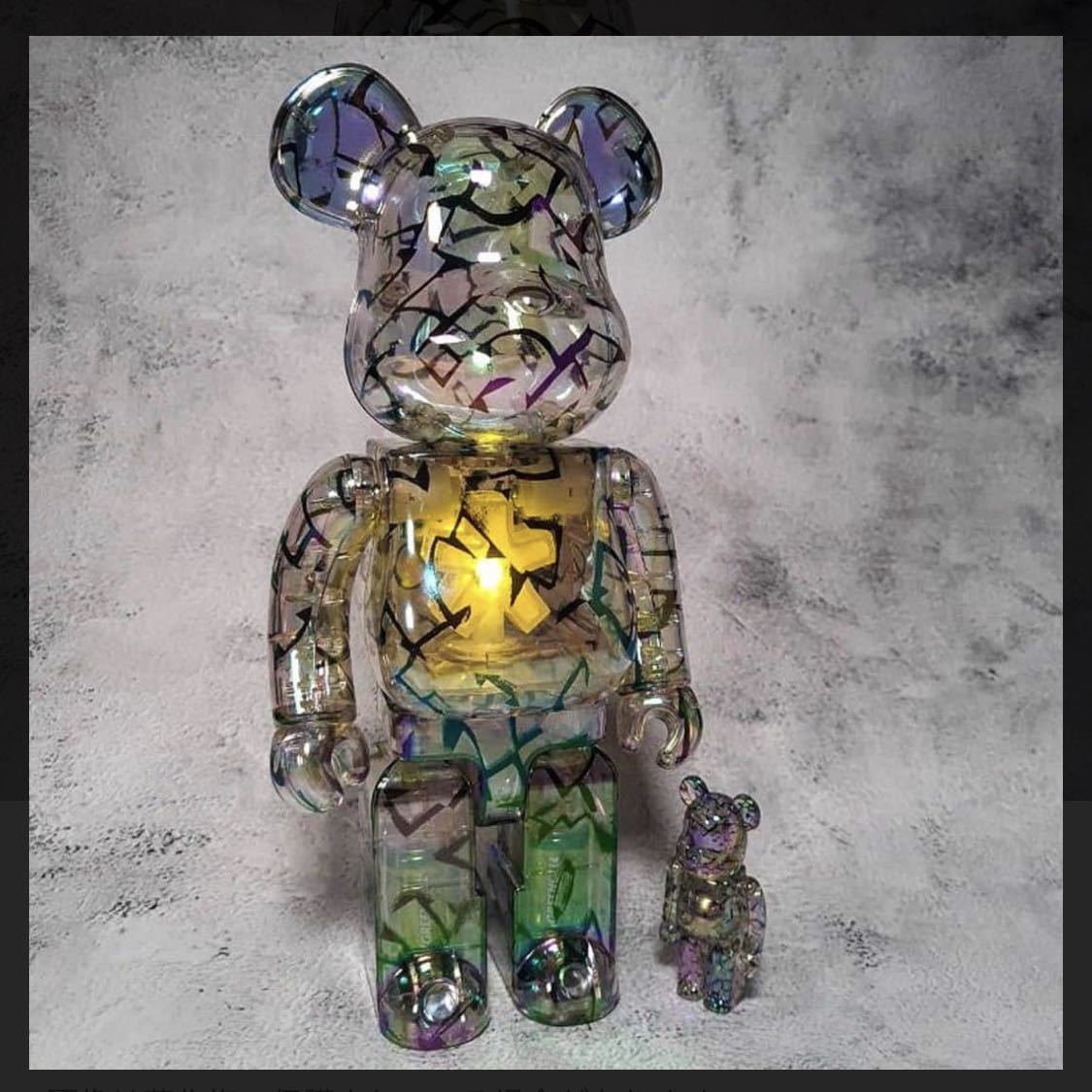 BE@RBRICK JIMMY CHOO 100％ & 400％ ベアブリック_画像1