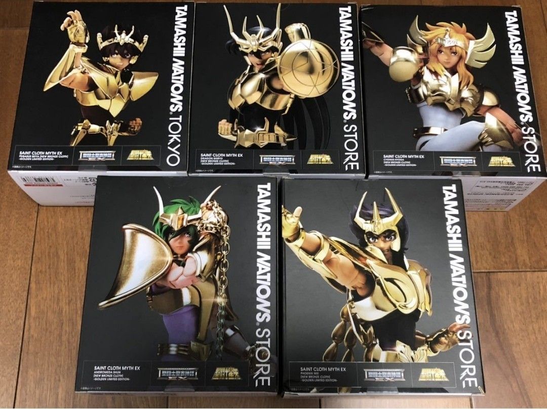 聖闘士聖衣神話EX golden limited edition 5体セット