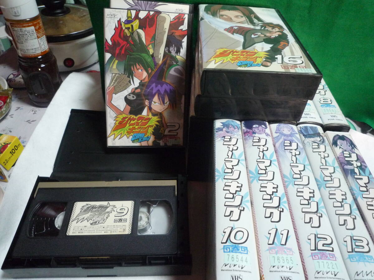 VHS シャーマンキング 全１６巻の画像2