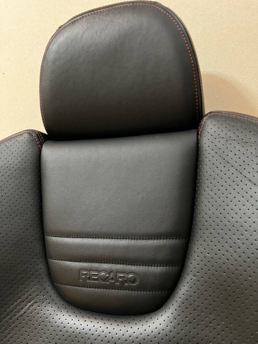 *[RECARO]* Recaro *ST-JC black leather *RH for * first of all, first of all, excellent *USED* electric premium seat *