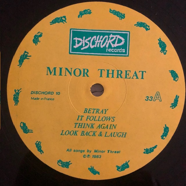 MINOR THREAT / OUT OF STEP /Brian Baker/Ian Mackaye/Hardcore/Punk/LP,Album_画像5