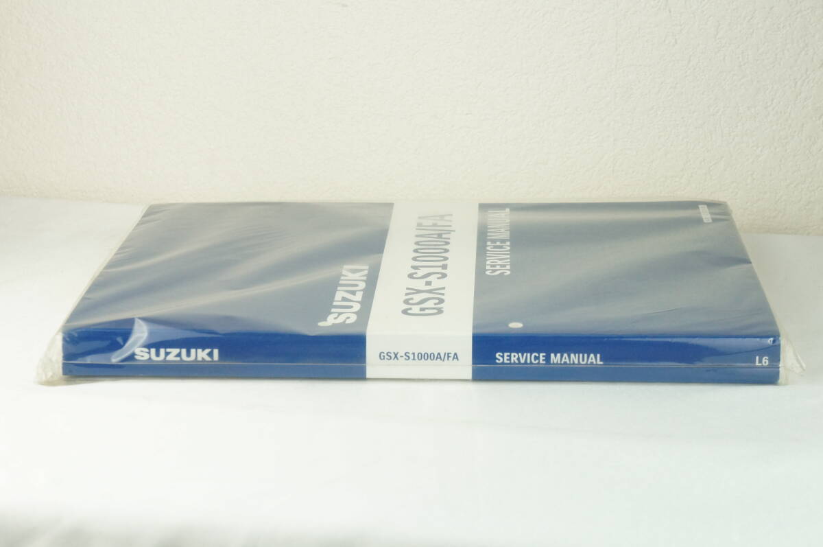 [ unused goods ]SUZUKI GSX-S1000 A / FA service manual L6 40-25B90 service book Suzuki K242_77