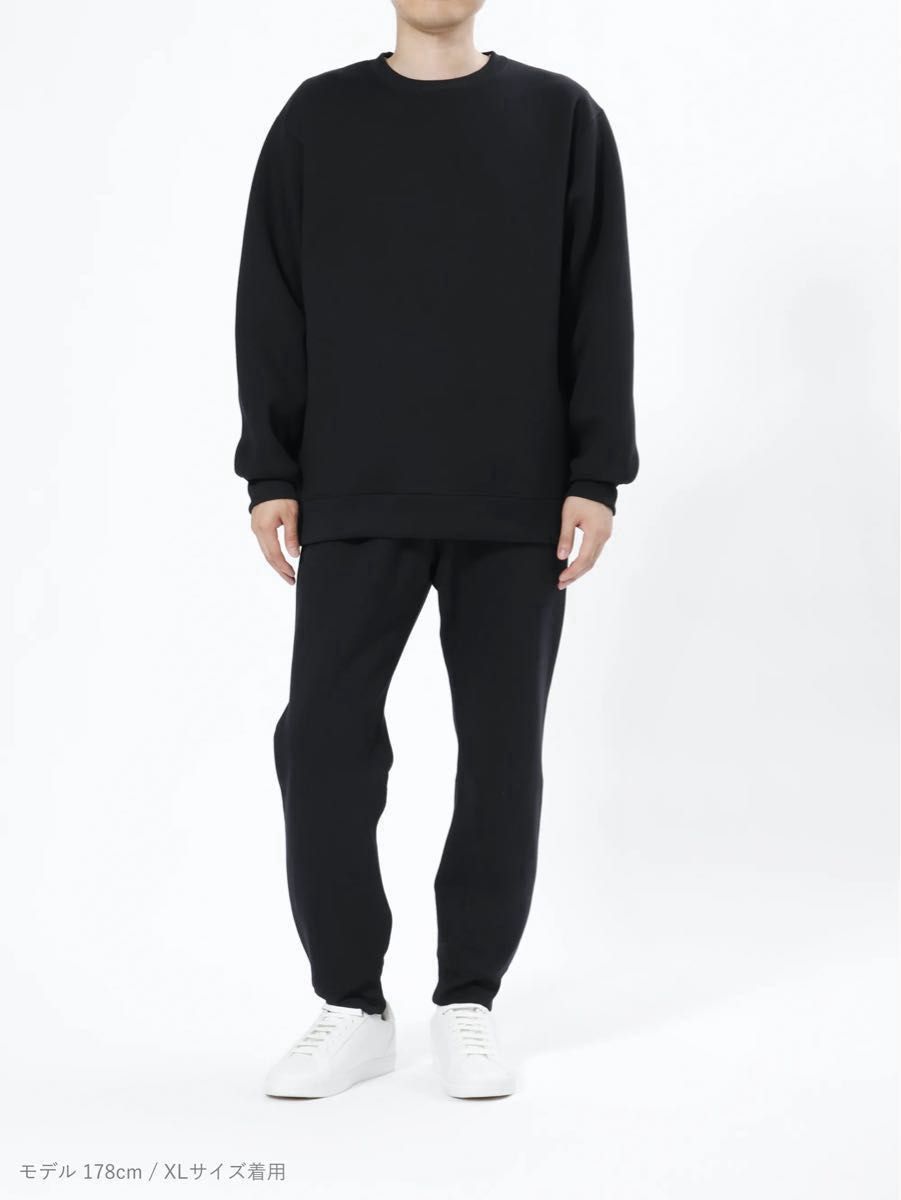 TENTIAL MIGARU WORK WEAR スウェット上下セット XL ブラック TENTIAL MIGARU WORK WEAR スウェット上下セット XL ブラック