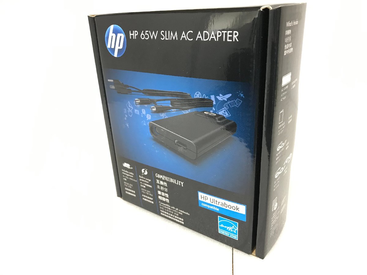 [PCパーツ]新品 HP 純正ACアダプター・電源ケーブル 65W SLIM AC ADAPTER JPN2: モデル型番 AX727AA#ABJ (4948382687777-1814)_画像2