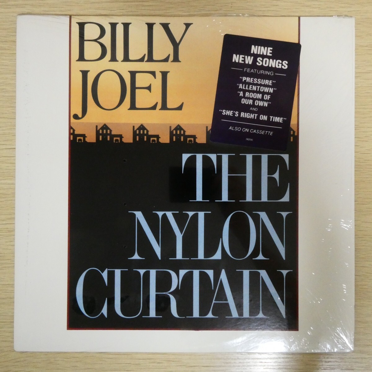 LP4709☆シュリンク/US/Columbia「Billy Joel / The Nylon Curtain / TC-38200」_画像1