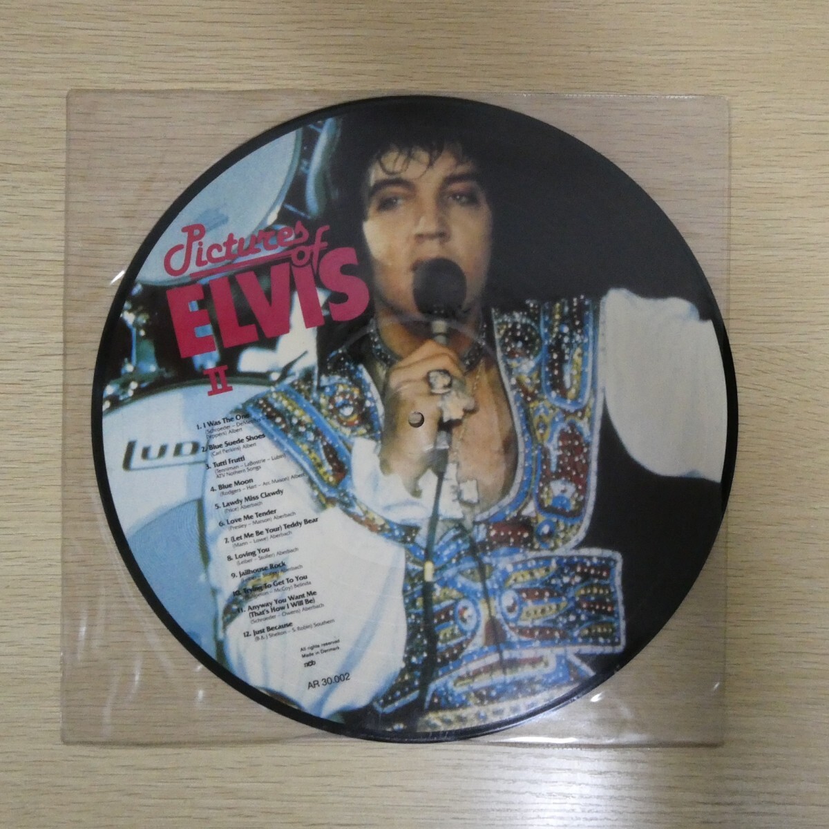 LP4753☆ピクチャーレコード/デンマーク「Elvis Presley / Pictures Of Elvis II / AR-30.002」の画像1