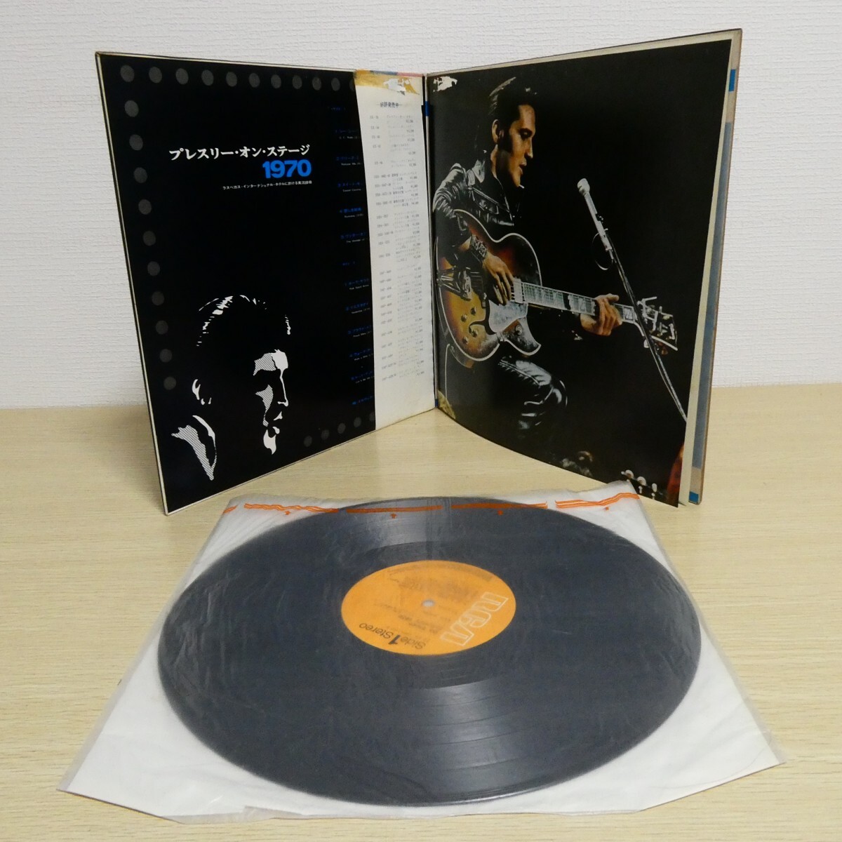 LP4789☆帯付「エルヴィス・プレスリー / エルヴィス・オン・ステージ / SX-58」_画像3