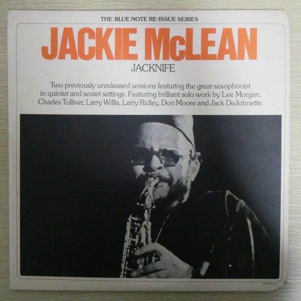 LP4486☆2枚組/US/Blue Note「Jackie McLean / Jacknife / BN-LA457」_画像1