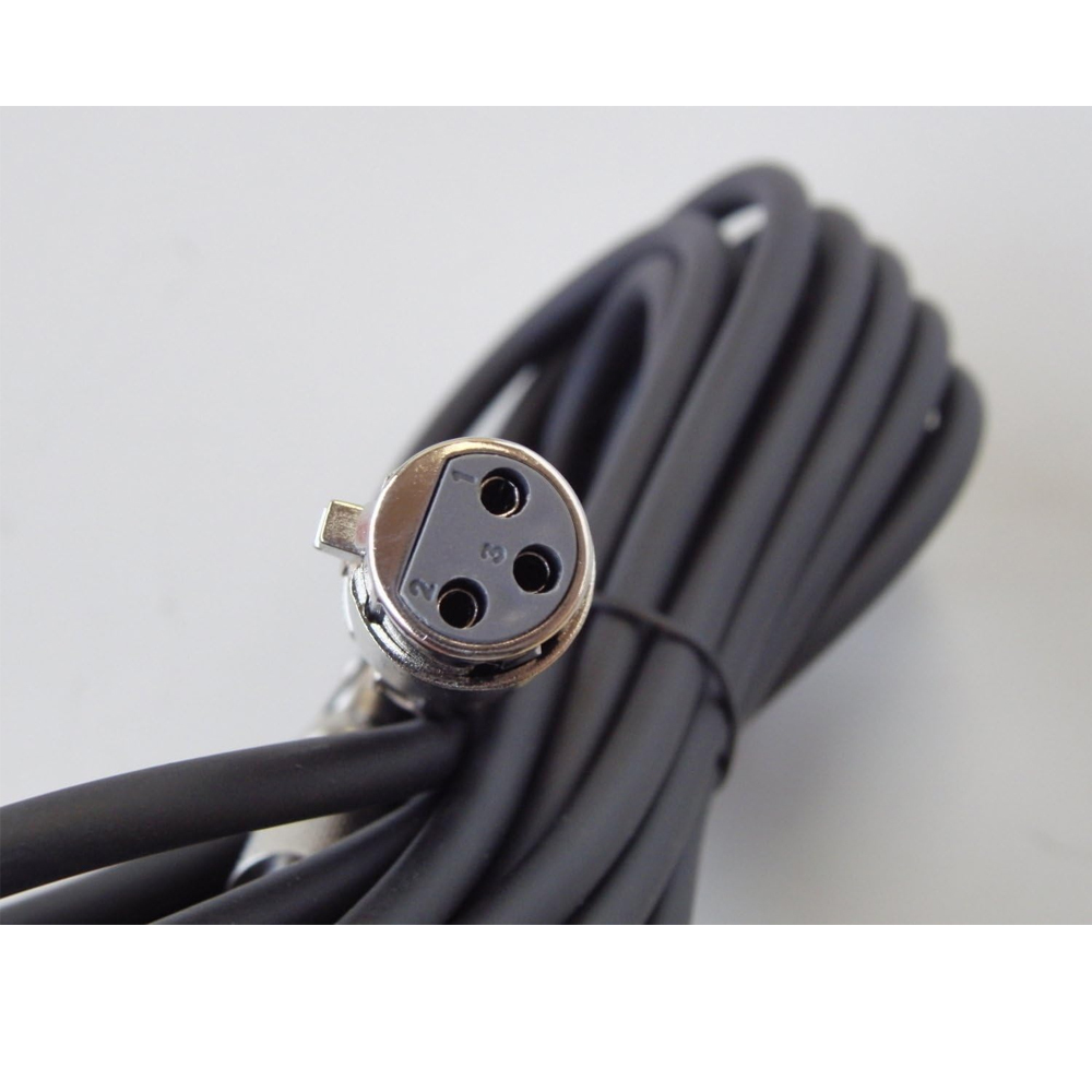 [3m] микрофонный кабель 6.3mm монофонический стандарт штекер ( мужской ) Canon штекер ( женский )(XLR модель коннектор ) есть C-080-3m