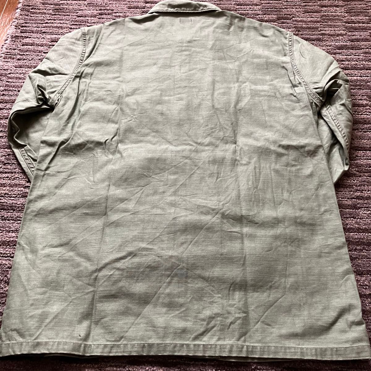 ユニクロ ファティーグシャツ ミリタリーシャツ　size M オリーブグリーン UNIQLO 廃盤希少品！！SALE！！