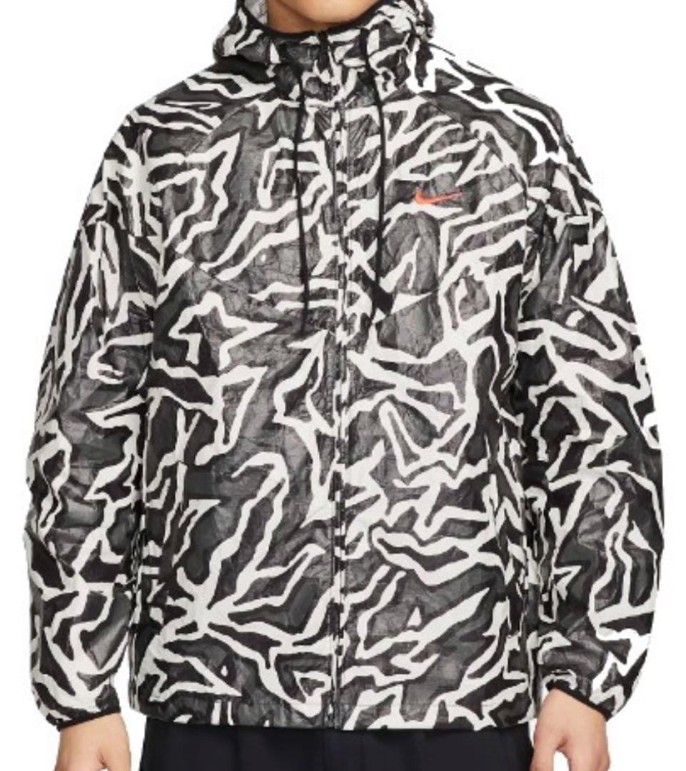 NIKE ナイキ フード トレンドプリント ジャケット DX0036-060 M Bibian 比比昂- NIKE ナイキフードトレンドプリントジャケット