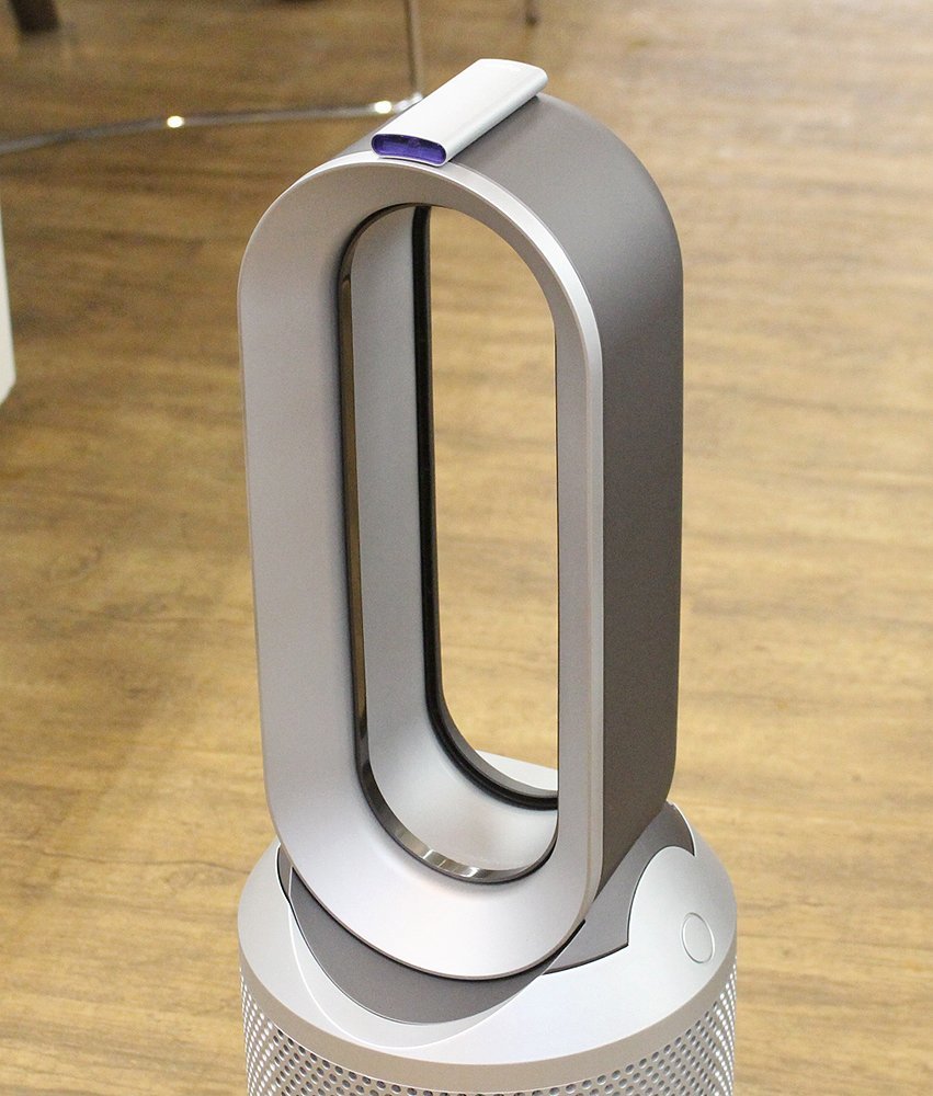 Dyson ダイソン Pure Hot + Cool 空気清浄機能付ファンヒーター HP00 D9N-JP アイアン シルバー 2022年製 2036977_画像3