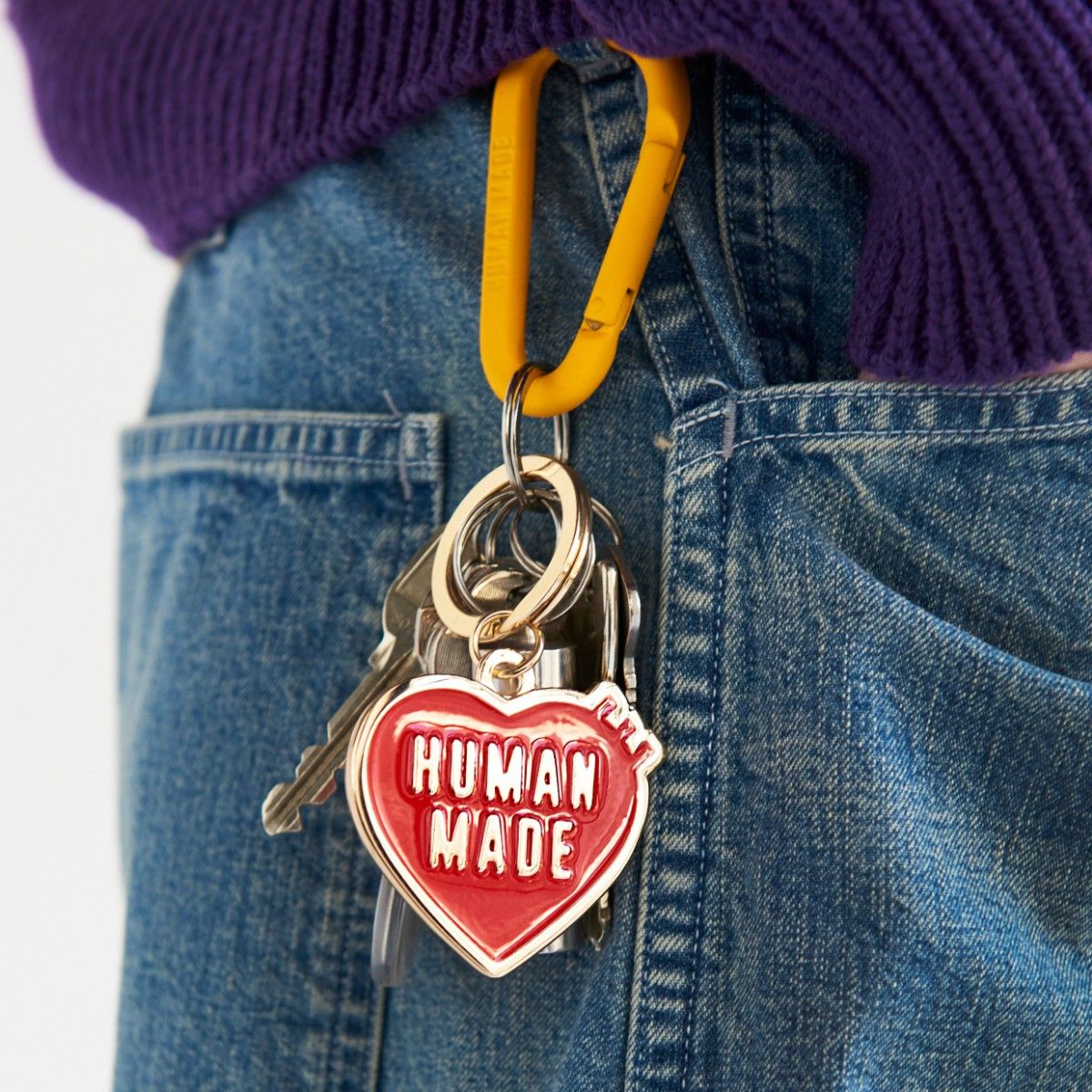 HUMAN MADE Heart Key Charm Gold ヒューマンメイド HUMAN MADE Heart Key Charm Gold ヒューマンメイド