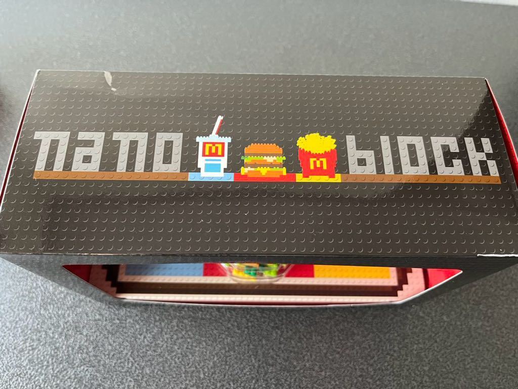 限定品 マクドナルド ナノブロック コラボ nano block ビッグマックセット フィギュア ポテト_画像2
