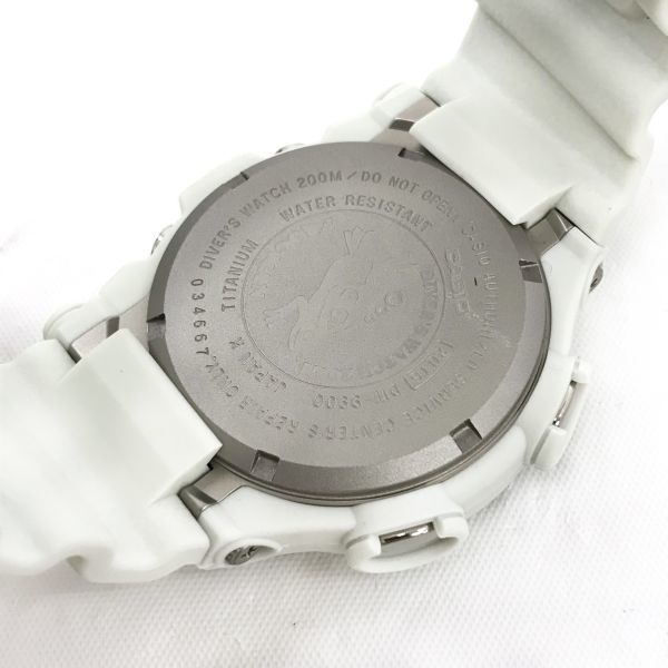 新品 CASIO カシオ G-SHOCK ジーショック FROGMAN フロッグマン 腕時計 DW-9900LG-8 クオーツ デジタル 格好良い 電池交換済 動作OK 箱付き_画像5