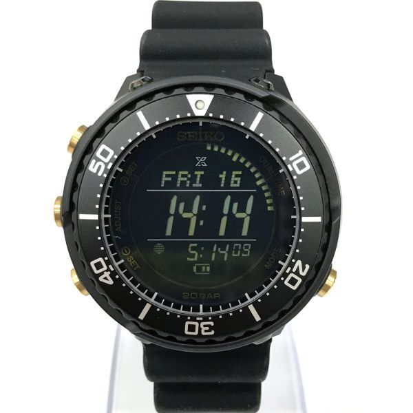 新品 SEIKO セイコー PROSPEX プロスペックス フィールドマスター Lowercase 腕時計 SBEP005 ソーラー デジタル コレクション 動作確認済_画像2
