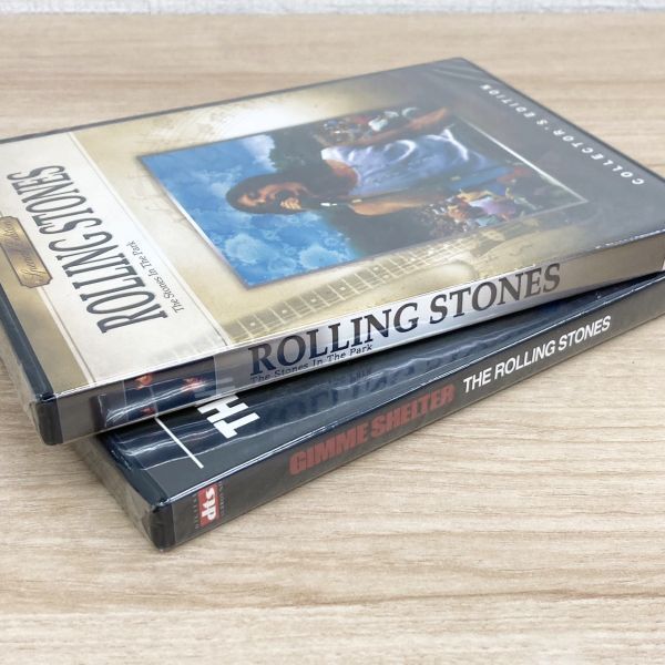 新品 未開封 THE ROLLING STONES ローリング ストーンズ DVD 2枚セット GIMME SHELTER The Stones In The Park 音楽 洋楽 ロック バンドの画像3