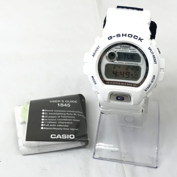 新品 CASIO カシオ G-SHOCK ジーショック CODE NAME 腕時計 DW-6697 クオーツ デジタル ラウンド ユニコーン カレンダー 電池交換済_画像8