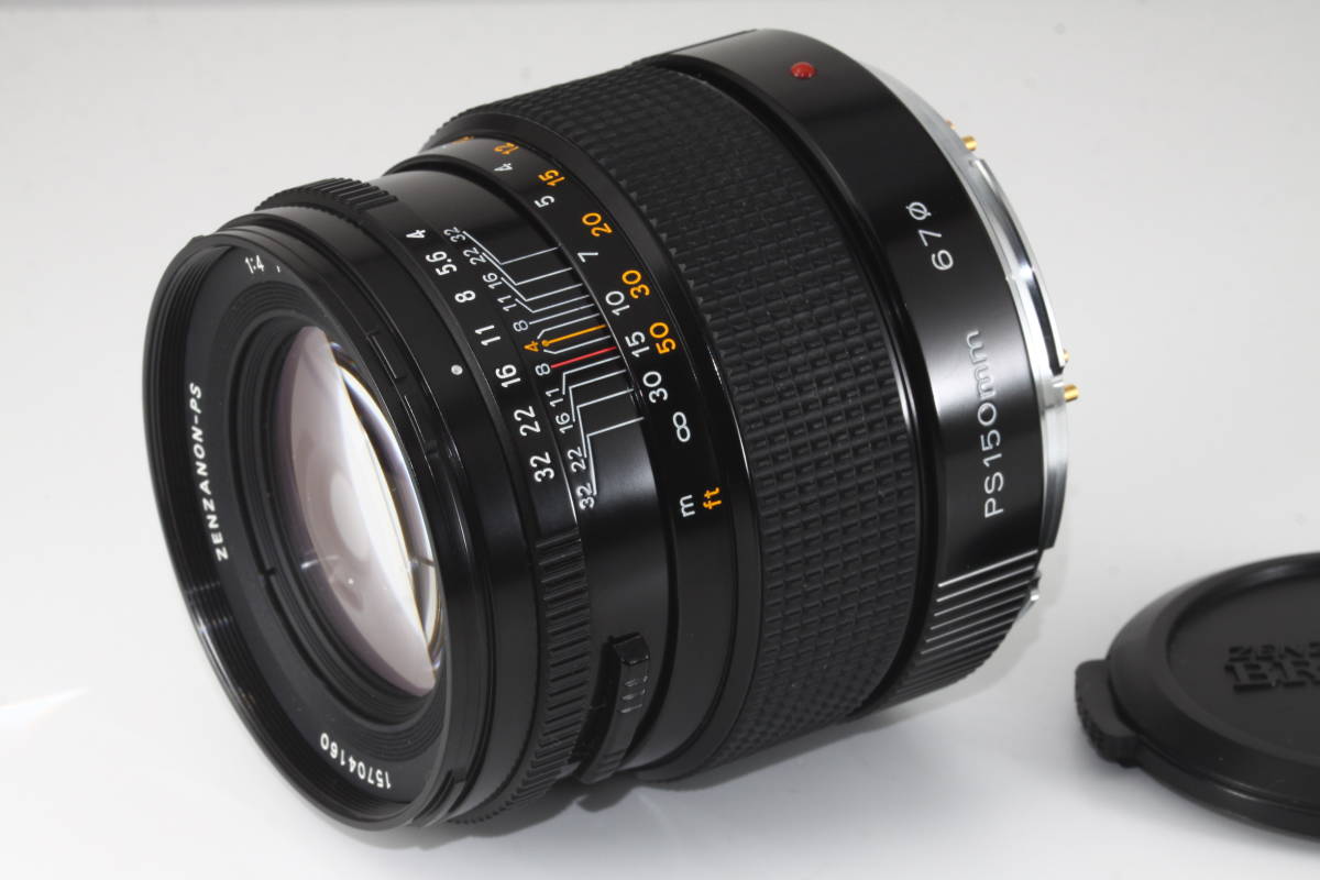 ★超極上美品★ ZENZA BRONICA ZENZANON-PS 150mm F4 ★完動品★ ブロニカ #225_画像1