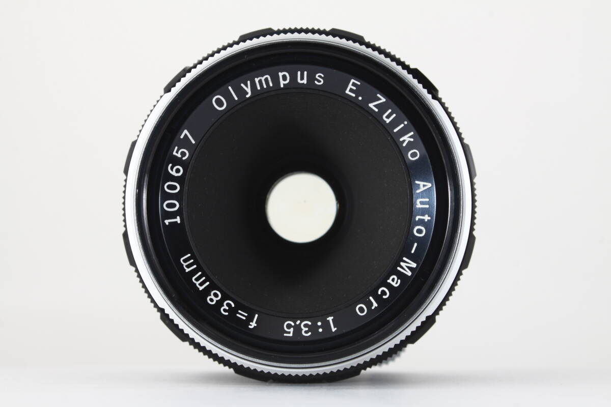 ★新品級美観★ Olympus E.Zuiko Auto-Macro 38mm F3.5 ★完動品★ オリンパス #223_画像4