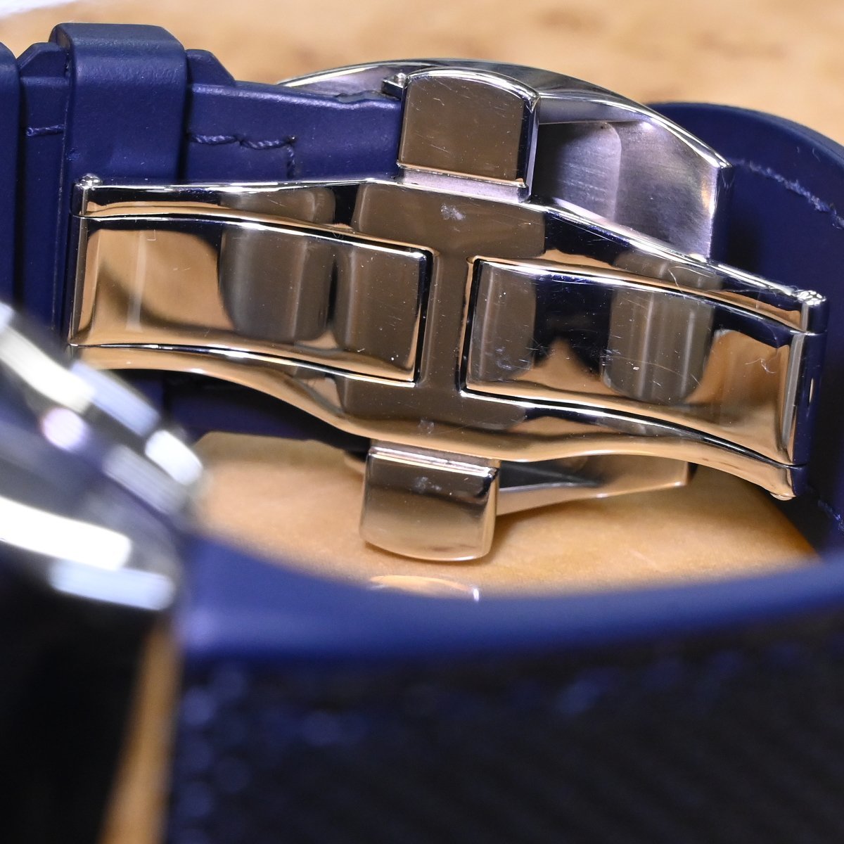 本物 超美品 フランクミュラー 定価264万円 ヨッティング クロノグラフ ヴァンガード メンズウォッチ 男性用自動巻腕時計 FRANCK MULLERの画像9