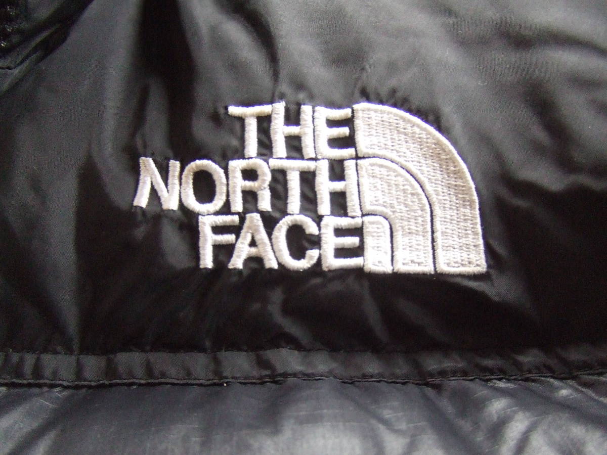 THE NORTH FACE・ノースフェイス　ダウンジャケット700 (黒）　中古品　美品_画像7