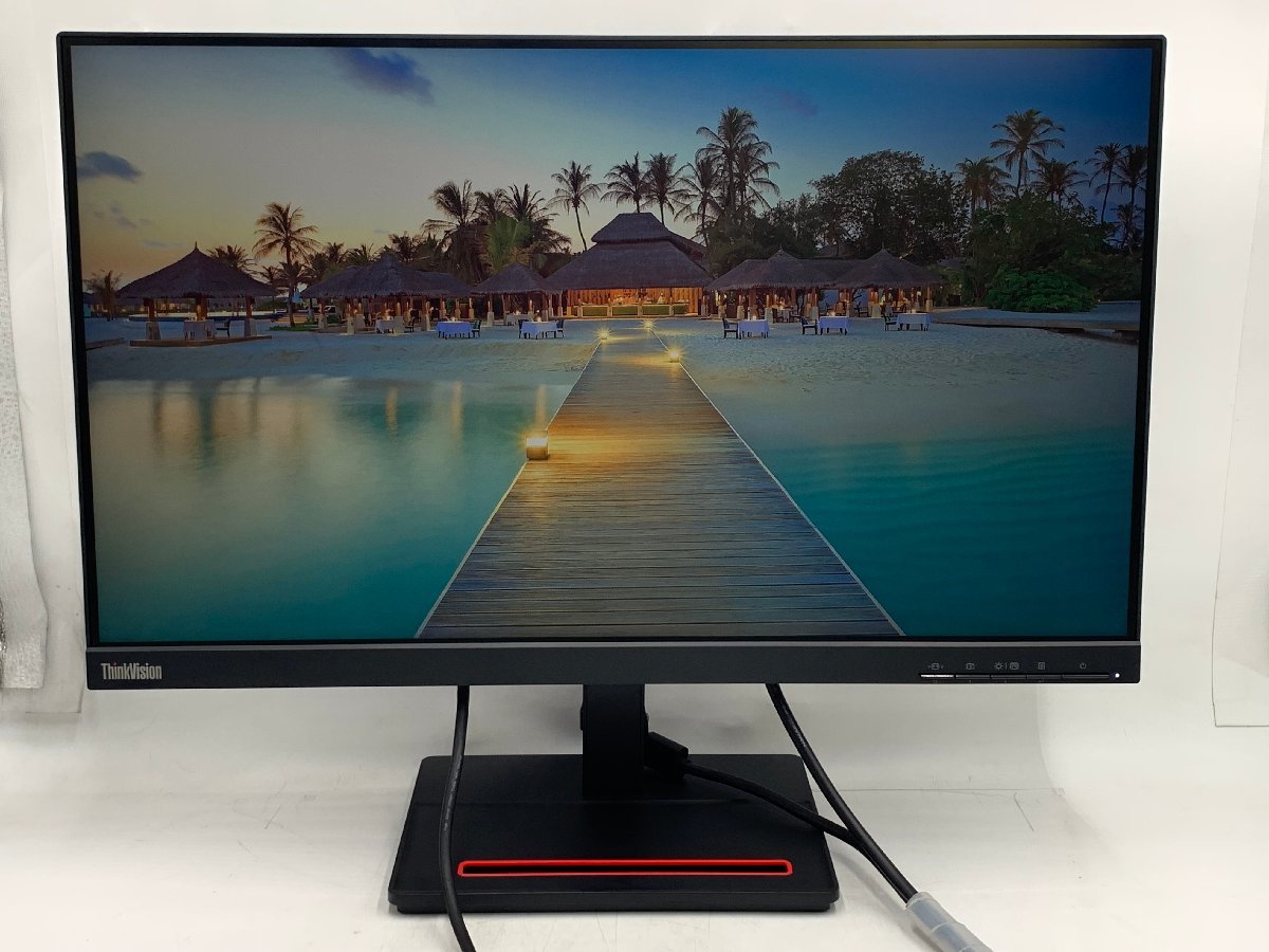 Lenovo ThinkVision S24e-20 23.8型(インチ) ワイド フルHD（1920x1080） VAパネル ノングレア(非光沢) D-Subx1/HDMI1.4x1_画像1