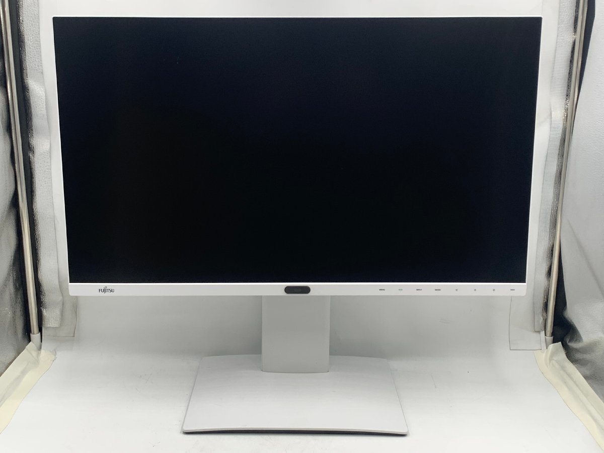 27インチ ワイド FUJITSU VL-P27-8T QHD(2560×1440) スピーカ 明るさセンサー 人感センサー フリッカーフリー 3辺スリムベゼル 画面回転_画像2