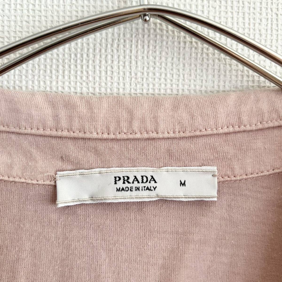 PRADA Prada Италия производства рубашка-поло cut and sewn M