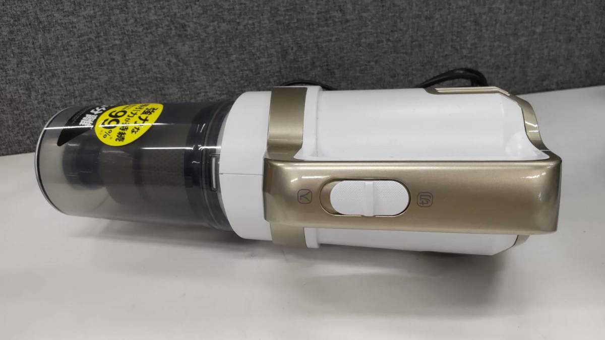 0602k0508 アイリスオーヤマ 電気掃除機 SCA-110-W コード式 2022年製の画像4