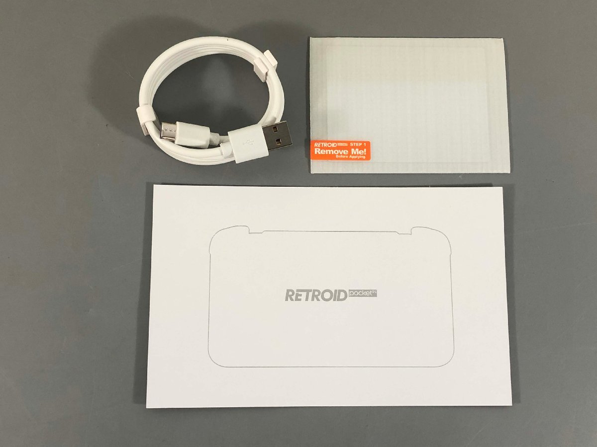 ＜中古品＞Andriod ゲーム機 RETROID POCKET 2S レトロポケット（11624020201924SM）_画像6