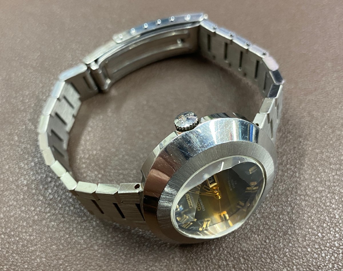 ◇中古品◇CITIZEN　コスモスターV2　4-660871Y　自動巻き　カットガラス（32223121420248US）_画像5