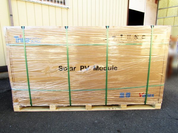 ■新品/未使用品/Trina Solar/トリナ・ソーラー/TSM-500DE18M(II)/総15500W/ソーラーパネル/太陽光モジュール/31枚セット/115万/khhn2341k_画像3