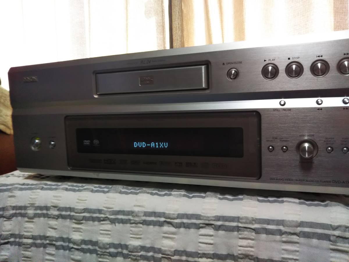 ユニバーサルプレーヤー DENON DVD-A1XV ジャンク品_画像4