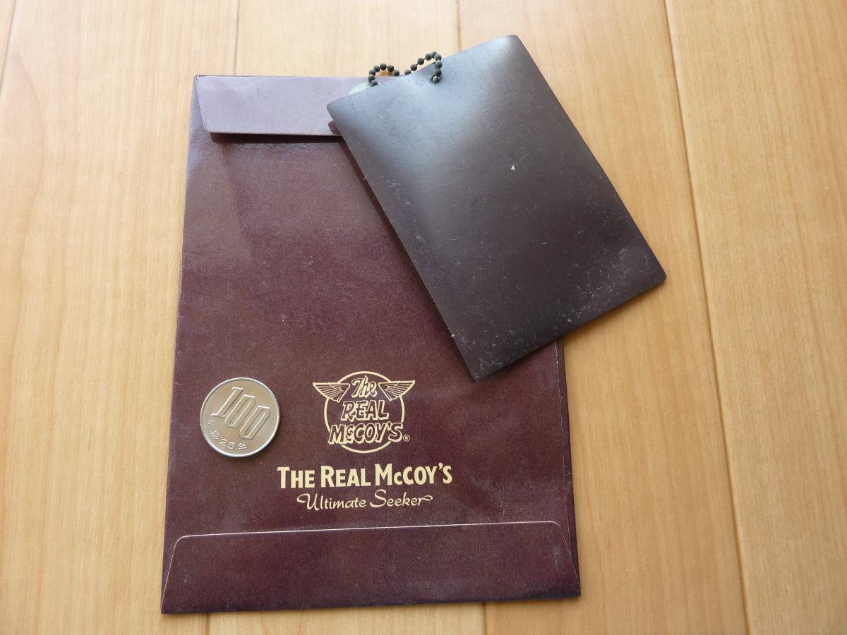 ☆Real McCOY’s マグネットシート＆ギャランティカード:送料無料の画像2