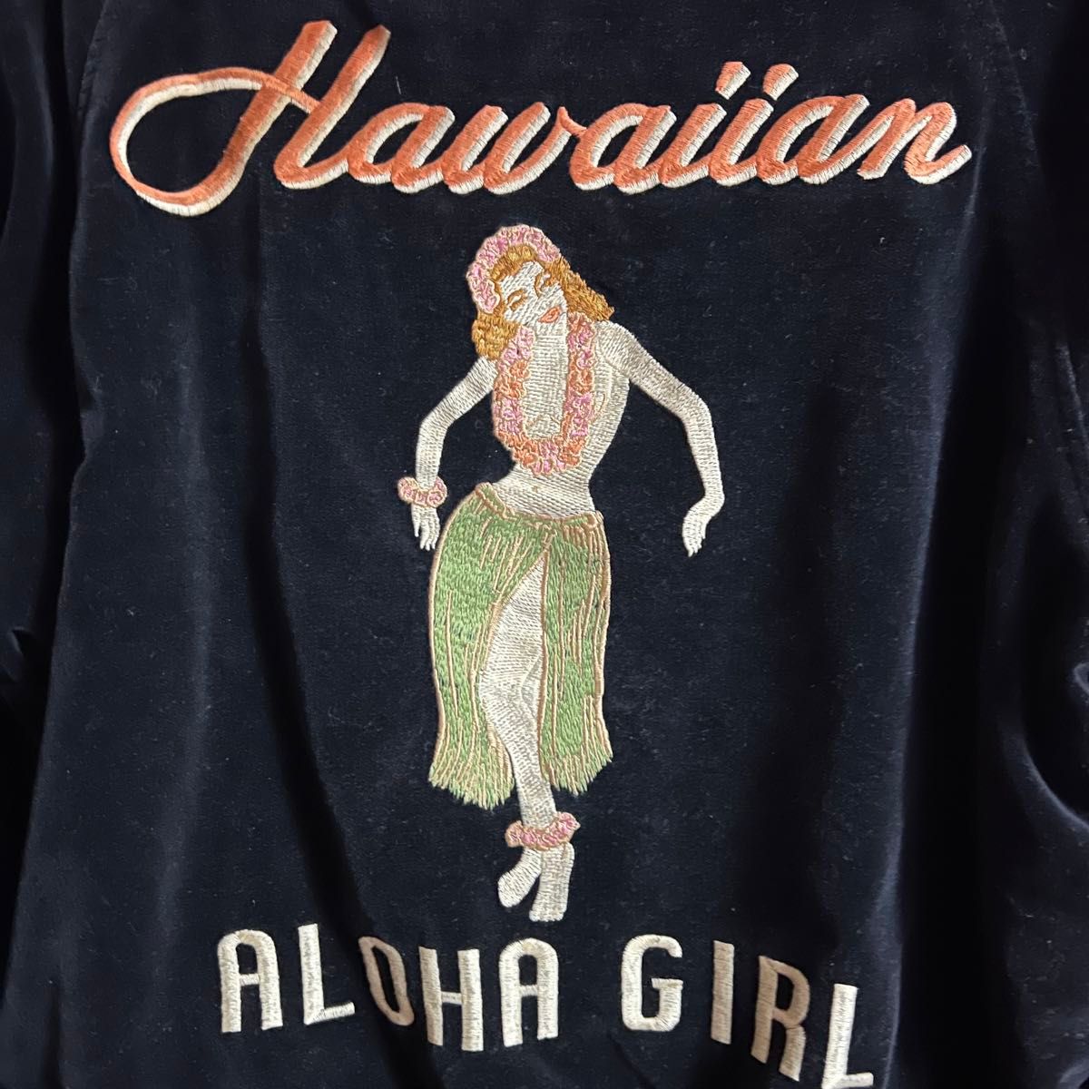 ヒステリックグラマー　HYSTERIC GLAMOUR スカジャン スタジャン アロハガール Hawaii ハワイ