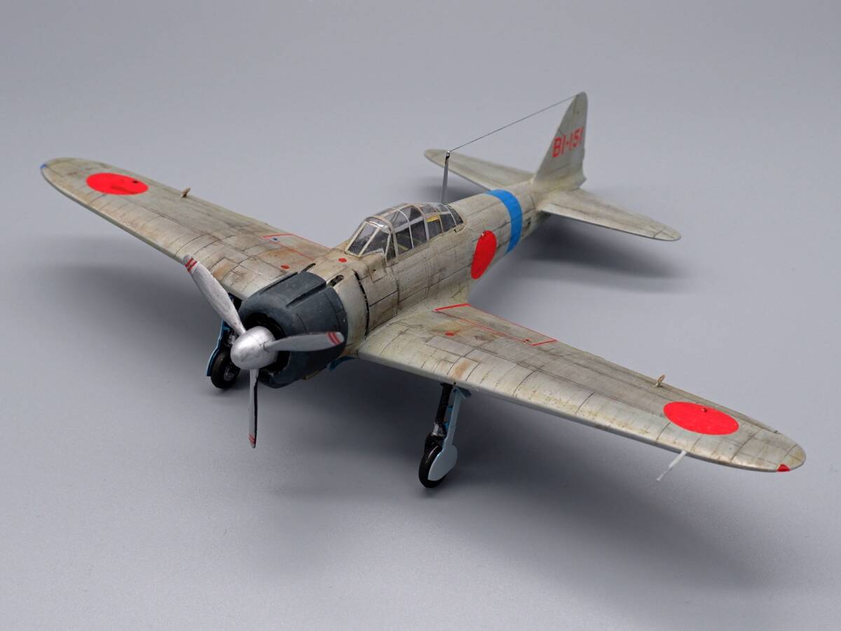 ★完成品★ハセガワ 1/48 零戦21型_画像1