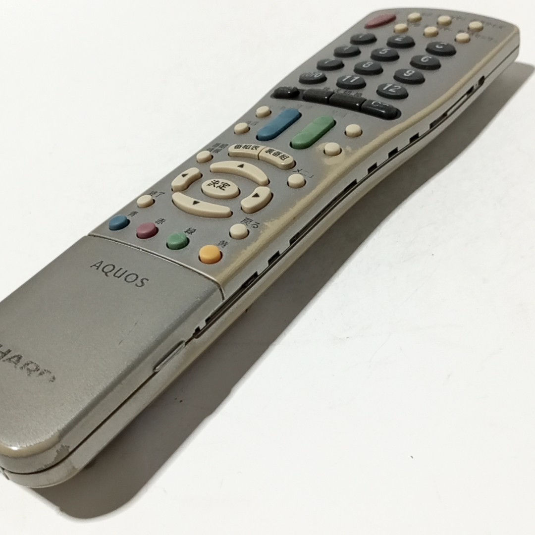 C 保証有り　送料無料　SHARP テレビ リモコン GA511WJSA 「LC-15SX7/LC-13SX7/LC-15SX7A/LC-13SX7