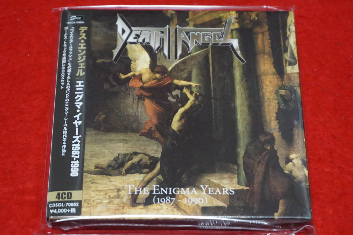 レア！【新品 初期作 紙ジャケ4枚組CD】 DEATH ANGEL / The Enigma Years 1987-1990 ４作！ スラッシュ・メタル 帯付 デス・エンジェル の画像1