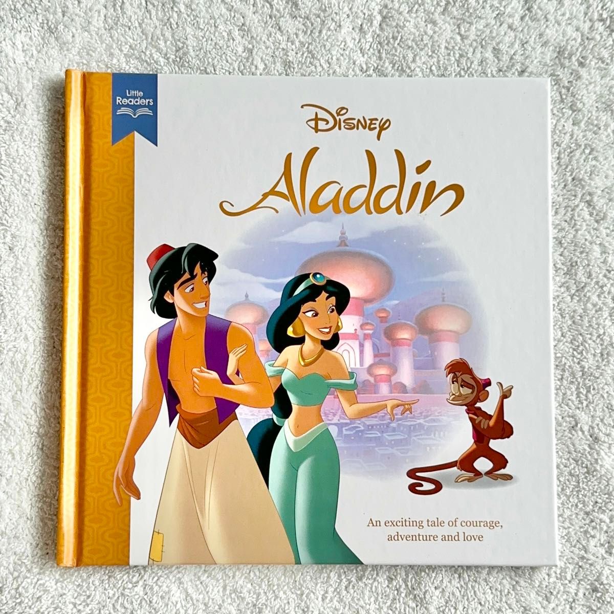 【Disney アラジン英語絵本】海外買付　新品